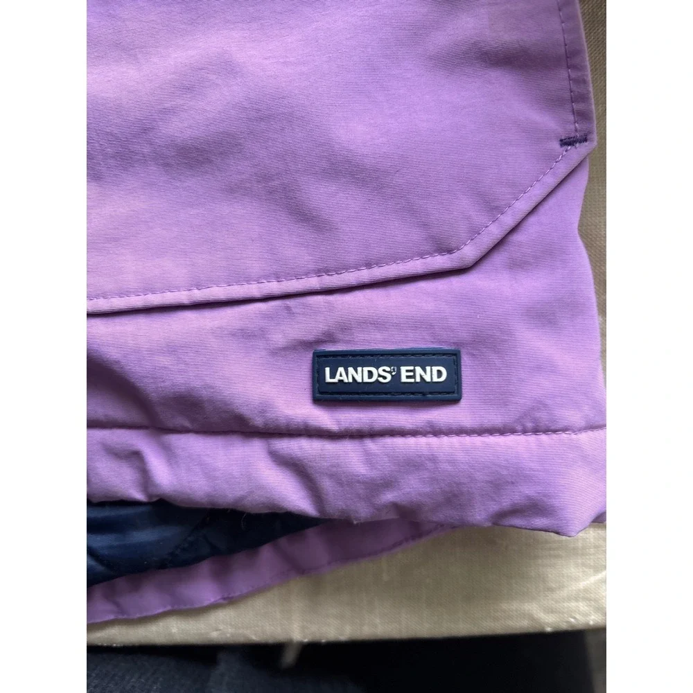 Lands End Kids Girls Waterproof Windproof Insulated Parka Jacket‎ Sz. M8-10